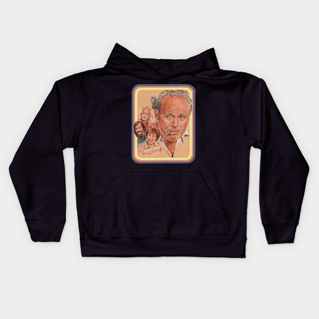 Archie Kids Hoodie by Chris Hoffman Art